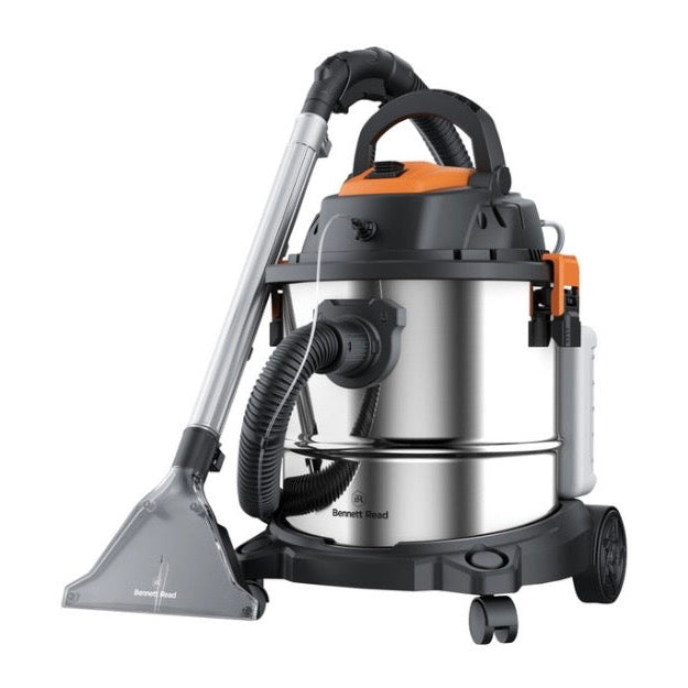 Bennett Read Titan Total Deep Cleaner: 1200 W Wet and Dry Vacuum for Carpets, Upholstery and Spills
